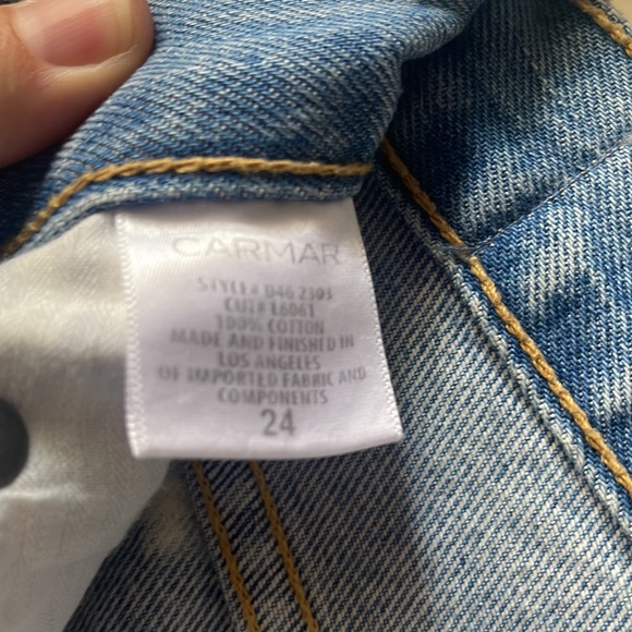 Carmar Jeans Destroyed Denim - Picture 10 of 10